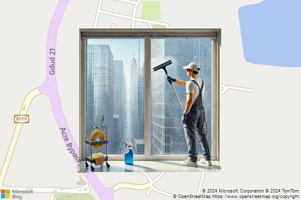 ניקיון חלונות בקיבוץ שמרת